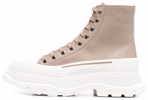 Alexander McQueen 亞歷山大·麥昆 Tread Slick 系帶靴 女款 粉色 Buy Alexander McQueen 亞歷山大·麥昆 Tread Slick 系帶靴 女款 粉色