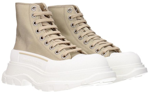 (W) (女性用)アレキサンダー・マックイーン トレッドスリックブーツ 'ベージュキャンバス' 611706W4S922627 611706W4S922627 Shop (W) (女性用)アレキサンダー・マックイーン トレッドスリックブーツ 'ベージュキャンバス' 611706W4S922627 611706W4S922627