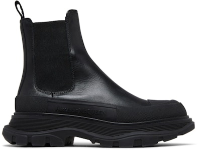 (W) 亚历山大·麦昆 Tread Slick 黑色靴子 635714-WHZ61-1081 Buy (W) 亚历山大·麦昆 Tread Slick 黑色靴子 635714-WHZ61-1081