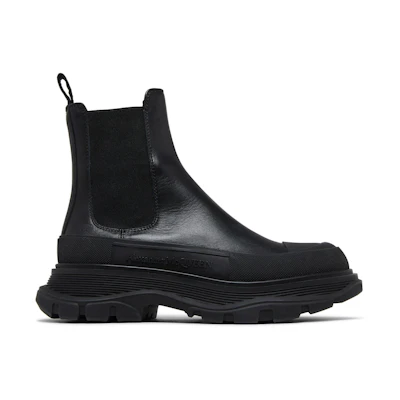(W) Alexander McQueen Tread Slick Boot 'Black'