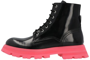 (Women) Alexander McQueen Tread Slick Boot 'Black Pink' 657569WHZ8J1486 (Women) Alexander McQueen Tread Slick Boot 'Black Pink' 657569WHZ8J1486