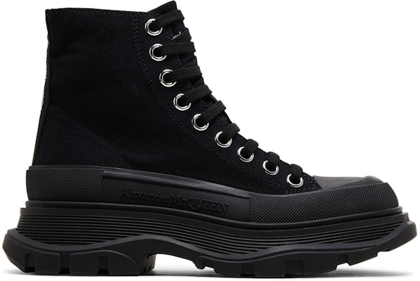(Women) Alexander McQueen Tread Slick Boot 'Black' 697080-W4MV2-1000 Buy (Women) Alexander McQueen Tread Slick Boot 'Black' 697080-W4MV2-1000