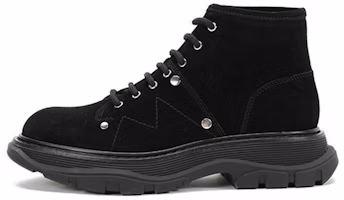 (Women) Alexander McQueen Tread Slick Boot 'Black' 595469WHZ281081 (Women) Alexander McQueen Tread Slick Boot 'Black' 595469WHZ281081