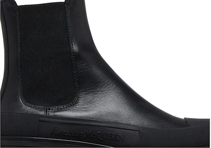 (W) 亚历山大·麦昆 Tread Slick 黑色靴子 635714-WHZ61-1081 Order (W) 亚历山大·麦昆 Tread Slick 黑色靴子 635714-WHZ61-1081