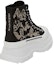 Lookbook (W) Alexander McQueen Tread Slick Boot Hitam Multi Kristal 710407W4TGC1320