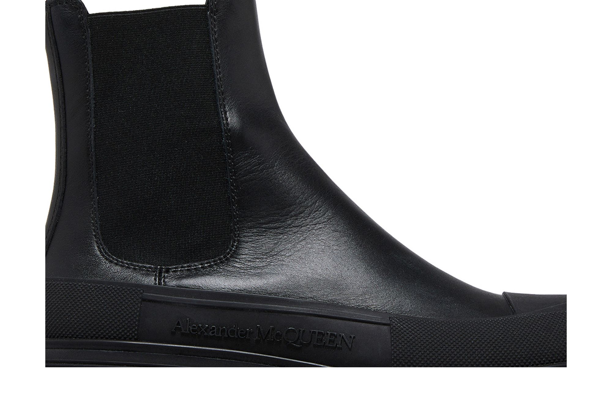 Lookbook (Women) Alexander McQueen Tread Slick Boot 'Black' 635714-WHZ61-1081