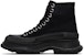 (W) Alexander McQueen Tread Slick Boot 'Hitam' 697080-W4MV2-1000