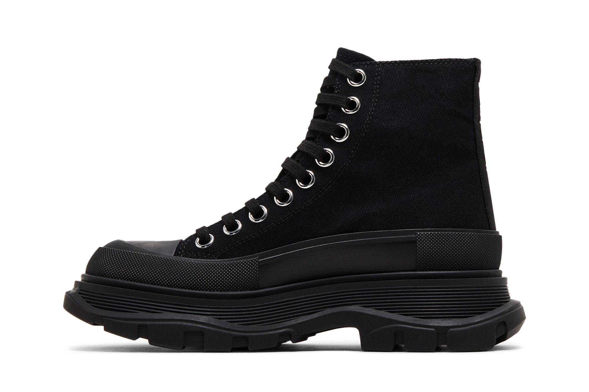 Shop (Women) Alexander McQueen Tread Slick Boot 'Black' 697080-W4MV2-1000