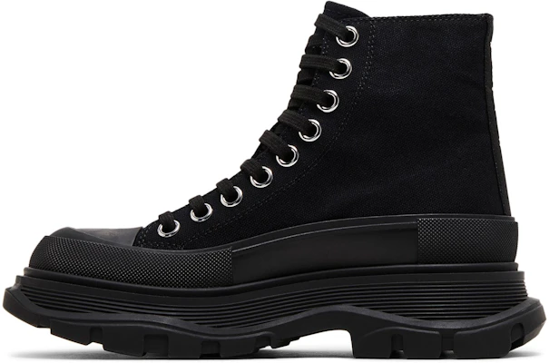 (Women) Alexander McQueen Tread Slick Boot 'Black' 697080-W4MV2-1000 Shop (Women) Alexander McQueen Tread Slick Boot 'Black' 697080-W4MV2-1000