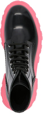 (W) Alexander McQueen Tread Slick Boot 'Hitam Merah Muda' 657569WHZ8J1486 Shop (W) Alexander McQueen Tread Slick Boot 'Hitam Merah Muda' 657569WHZ8J1486