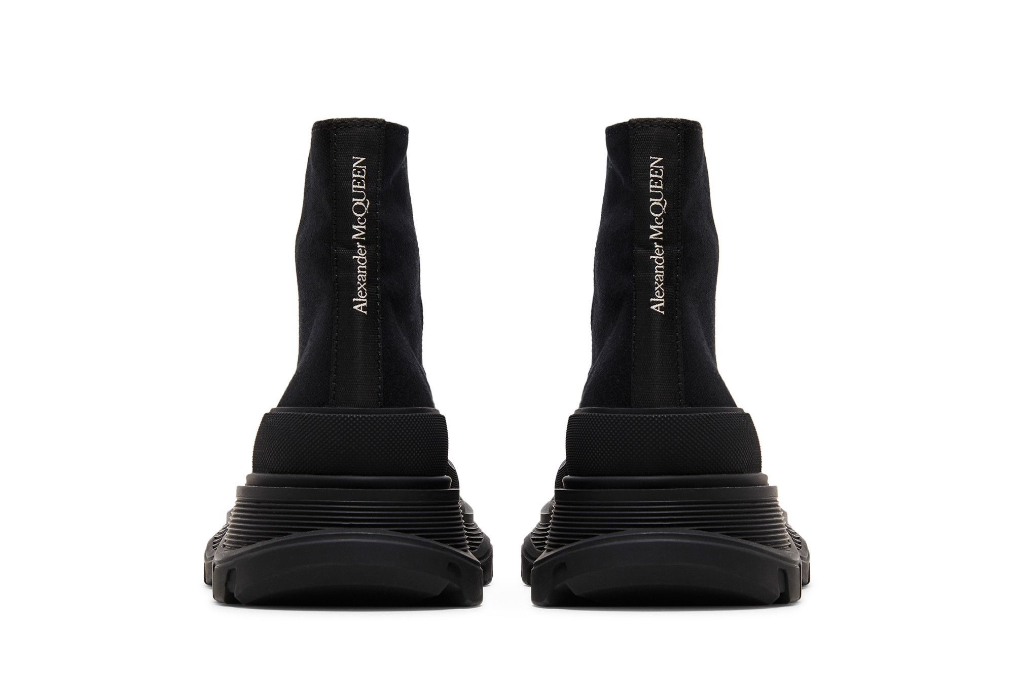 Sizing (Women) Alexander McQueen Tread Slick Boot 'Black' 697080-W4MV2-1000