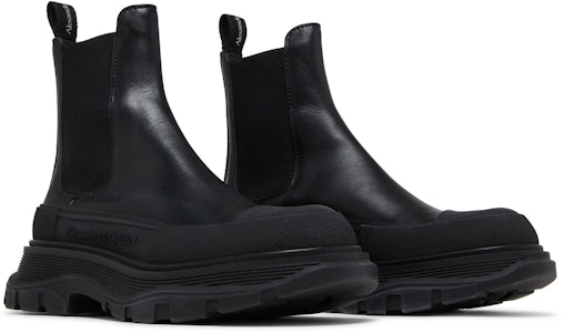 (W) 亚历山大·麦昆 Tread Slick 黑色靴子 635714-WHZ61-1081 Cheap (W) 亚历山大·麦昆 Tread Slick 黑色靴子 635714-WHZ61-1081