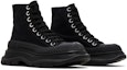 Cheap (W) Alexander McQueen Tread Slick Boot 'Hitam' 697080-W4MV2-1000