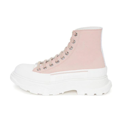 (W) Alexander McQueen Tread Slick Boot 'Blush'