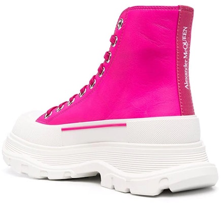 (W) 亚历山大·麦昆 Tread Slick 靴子 '紫红色' 702041WHZ625658 Lookbook (W) 亚历山大·麦昆 Tread Slick 靴子 '紫红色' 702041WHZ625658