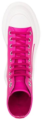 (W) Alexander McQueen Tread Slick Boot 'Fuchsia' Wanita 702041WHZ625658 Shop (W) Alexander McQueen Tread Slick Boot 'Fuchsia' Wanita 702041WHZ625658