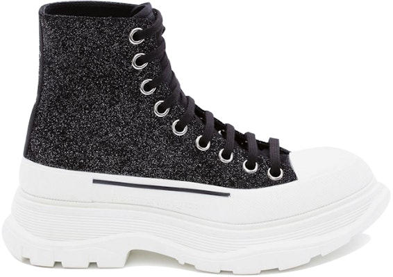 (Women) Alexander McQueen Tread Slick Boot 'Galaxy Black' 633900-WHW57-1027 Order (Women) Alexander McQueen Tread Slick Boot 'Galaxy Black' 633900-WHW57-1027