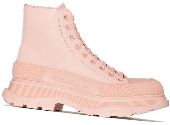 (Women) Alexander McQueen Tread Slick Boot 'Pink' 633900WHZ627129 Order (Women) Alexander McQueen Tread Slick Boot 'Pink' 633900WHZ627129