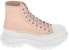 (W) Alexander McQueen Tread Slick Boot 'Pink' Wanita Kasut Bot Merah Jambu 633900-WHZ62-6838