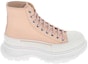 Order (W) Alexander McQueen Tread Slick Boot 'Pink' Wanita Kasut Bot Merah Jambu 633900-WHZ62-6838