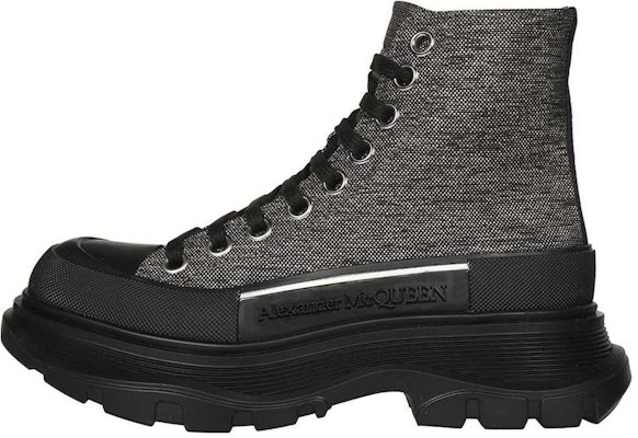 亞歷山大·麥昆 Alexander McQueen 厚底 Tread Slick 女款休閒鞋 黑銀 Buy 亞歷山大·麥昆 Alexander McQueen 厚底 Tread Slick 女款休閒鞋 黑銀