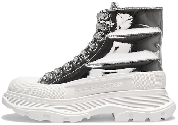 (W) Alexander McQueen Tread Slick But 'Silver' 685529-WIBC1-8291 Buy (W) Alexander McQueen Tread Slick But 'Silver' 685529-WIBC1-8291