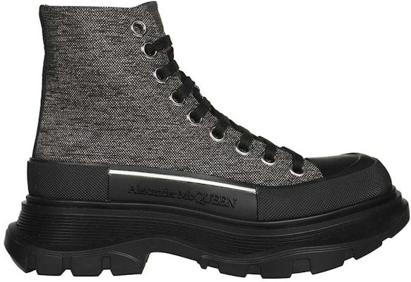 (W) Alexander McQueen Tread Slick Boot 'Perak Hitam' 718369W4US28163 Order (W) Alexander McQueen Tread Slick Boot 'Perak Hitam' 718369W4US28163