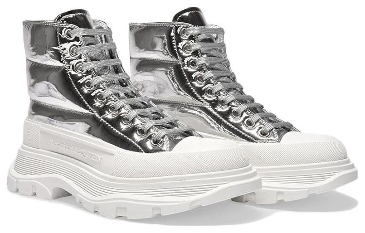 Order (W) Alexander McQueen Tread Slick But 'Silver' 685529-WIBC1-8291