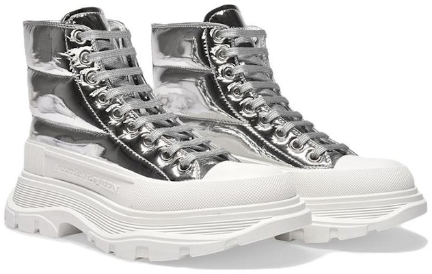 (W) Alexander McQueen Tread Slick But 'Silver' 685529-WIBC1-8291 Order (W) Alexander McQueen Tread Slick But 'Silver' 685529-WIBC1-8291