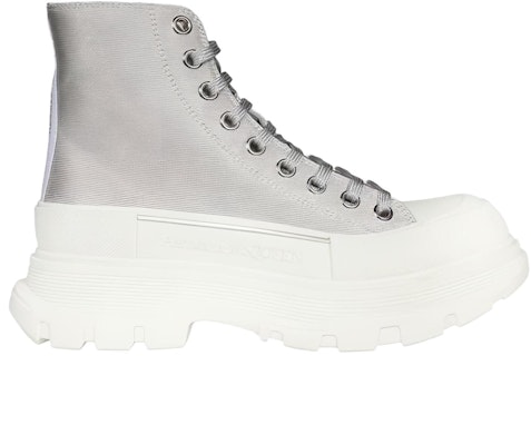 (Women) Alexander McQueen Tread Slick Boot 'Silver' 697080W4UR18390 Order (Women) Alexander McQueen Tread Slick Boot 'Silver' 697080W4UR18390