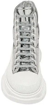 (W) Alexander McQueen Tread Slick But 'Silver' 685529-WIBC1-8291 Lookbook (W) Alexander McQueen Tread Slick But 'Silver' 685529-WIBC1-8291