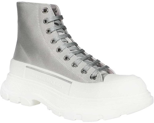 (Women) Alexander McQueen Tread Slick Boot 'Silver' 697080W4UR18390 Lookbook (Women) Alexander McQueen Tread Slick Boot 'Silver' 697080W4UR18390