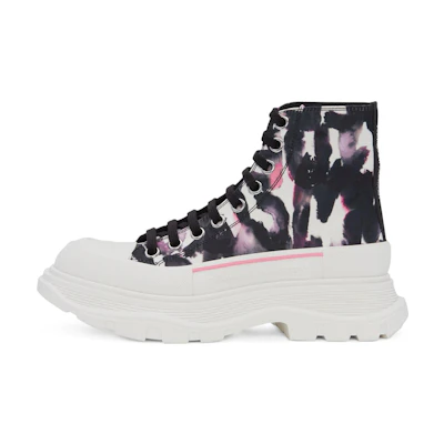 (W) Alexander McQueen Tread Slick Boot 'Watercolour Graffiti'