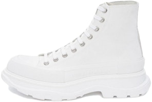 (Women) Alexander McQueen Tread Slick Boot 'White' 697080-W4MV2-9000 (Women) Alexander McQueen Tread Slick Boot 'White' 697080-W4MV2-9000