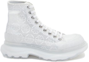 (W) 亚历山大·麦昆 Tread Slick 靴子“白色透明” 658086-W4Q32-9337 Order (W) 亚历山大·麦昆 Tread Slick 靴子“白色透明” 658086-W4Q32-9337