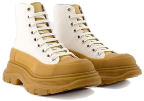 (W) Alexander McQueen Tread Slick Boot 'Kulit Putih' 697080W4W698739 Lookbook (W) Alexander McQueen Tread Slick Boot 'Kulit Putih' 697080W4W698739