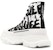 (W) Alexander McQueen Tread Slick Boot 'Putih Hitam' 708089W4TG49356