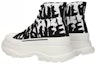 Purchase (W) Alexander McQueen Tread Slick Boot 'Putih Hitam' 708089W4TG49356
