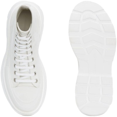 (Women) Alexander McQueen Tread Slick Boot 'White' 697080-W4MV2-9000 Purchase (Women) Alexander McQueen Tread Slick Boot 'White' 697080-W4MV2-9000