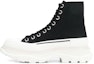 Buy (W) Alexander McQueen Tread Slick Boots 'Hitam Putih' 611706-W4L32-1070