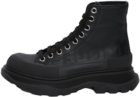 (Women) Alexander McQueen Tread Slick Boots 'Black' 676718-W4RQ2-1000 (Women) Alexander McQueen Tread Slick Boots 'Black' 676718-W4RQ2-1000