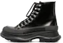 Buy (W) Alexander McQueen Tread Slick Stiefel ''Schwarz Silber'' 733063WHSWY1090