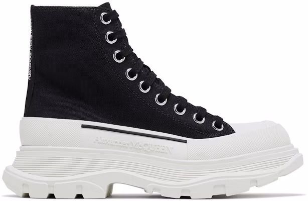 (W) アレキサンダー・マックイーン トレッド スリック ブーツ (黒白) 611706W4MV21070/697080W4MV21070 Buy (W) アレキサンダー・マックイーン トレッド スリック ブーツ (黒白) 611706W4MV21070/697080W4MV21070