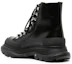 Lookbook (W) Alexander McQueen Tread Slick Stiefel ''Schwarz Silber'' 733063WHSWY1090