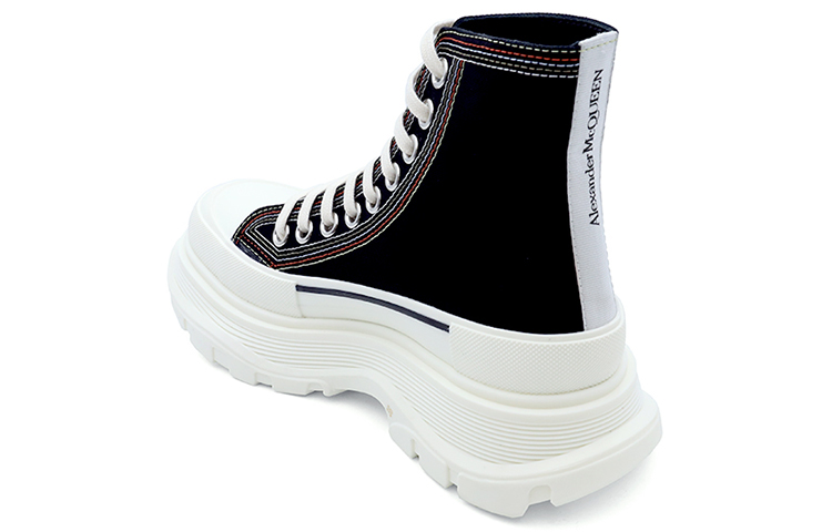 (W) Alexander McQueen Tread Slick Boots 'Black' 圖 5