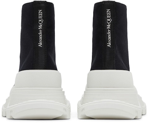 (Women) Alexander McQueen Tread Slick Boots 'Black White' 611706W4MV21070/697080W4MV21070 Details for (Women) Alexander McQueen Tread Slick Boots 'Black White' 611706W4MV21070/697080W4MV21070