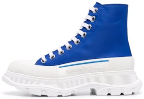 (W) 알렉산더 맥퀸 트레드 슬릭 부츠 '블루' 611706-W4PU1-4393 Buy (W) 알렉산더 맥퀸 트레드 슬릭 부츠 '블루' 611706-W4PU1-4393