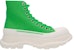 (W) Alexander McQueen Tread Slick Boots 'Hijau Putih' 697080W4UW23189