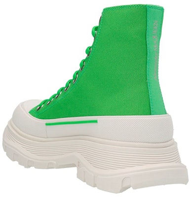 (Women) Alexander McQueen Tread Slick Boots 'Green White' 697080W4UW23189 Order (Women) Alexander McQueen Tread Slick Boots 'Green White' 697080W4UW23189