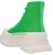 (W) Alexander McQueen Tread Slick Boots 'Hijau Putih' 697080W4UW23189